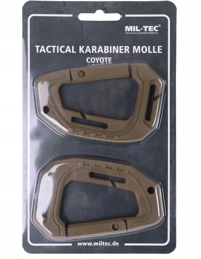 Coyote Tactical Karabiner, Molle, Blister, Mil-Tec - Slika 1