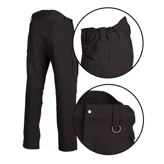 Hlače, Tactical Assault, Crne, Mil-Tec - Slika 2