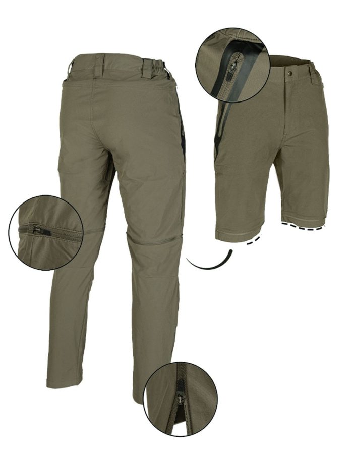 Hlače, Zip-Off Performance, Ranger Zelene, Mil-Tec - Slika 2