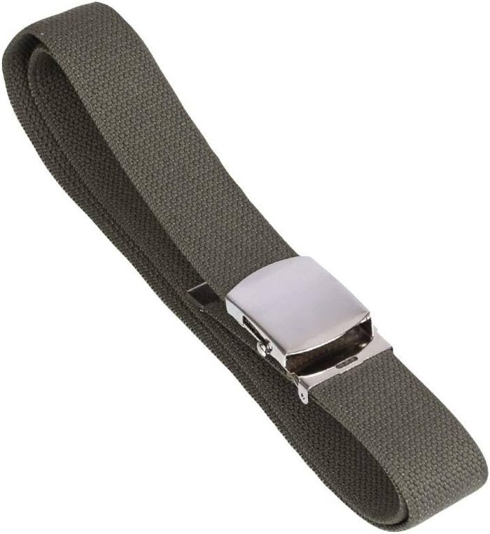 Remen sa Srebrnom Kopčom, 38mm, Maslinasti, Mil-Tec - Slika 2