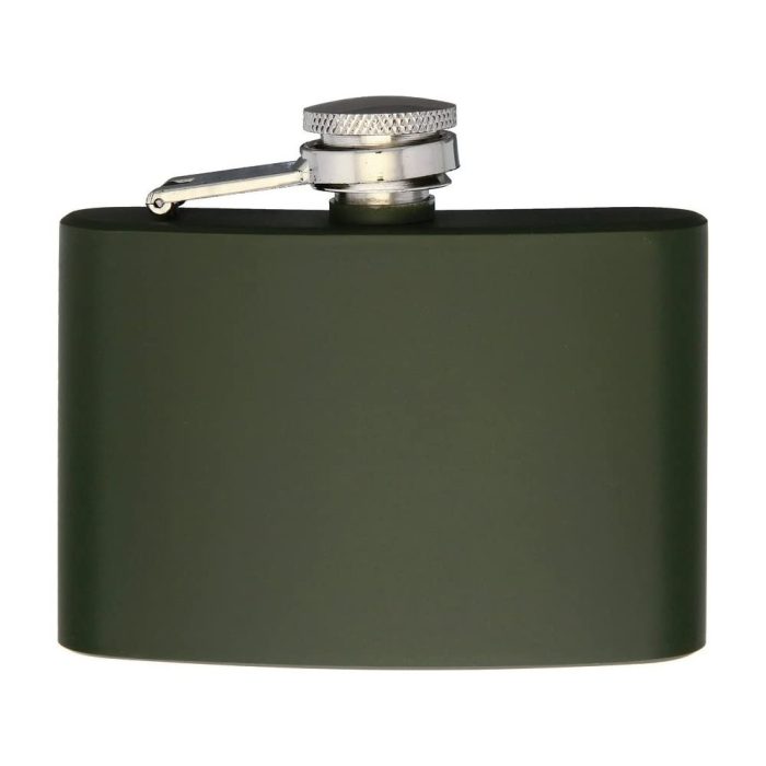 Pljoska od Nehrđajućeg Čelika, 4 OZ, Maslinasta, Mil-Tec - Slika 1