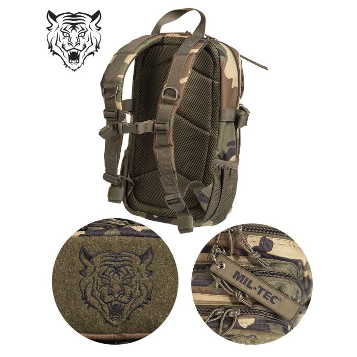 Ruksak, Assault Pack, Kids, Maslinasti, Mil-Tec2 Ruksak, Assault Pack, Kids, Maslinasti, Mil-Tec - Slika 3