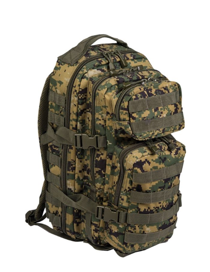 Ruksak, Assault Pack, Mali, Digital W/L, Mil-Tec - Slika 1