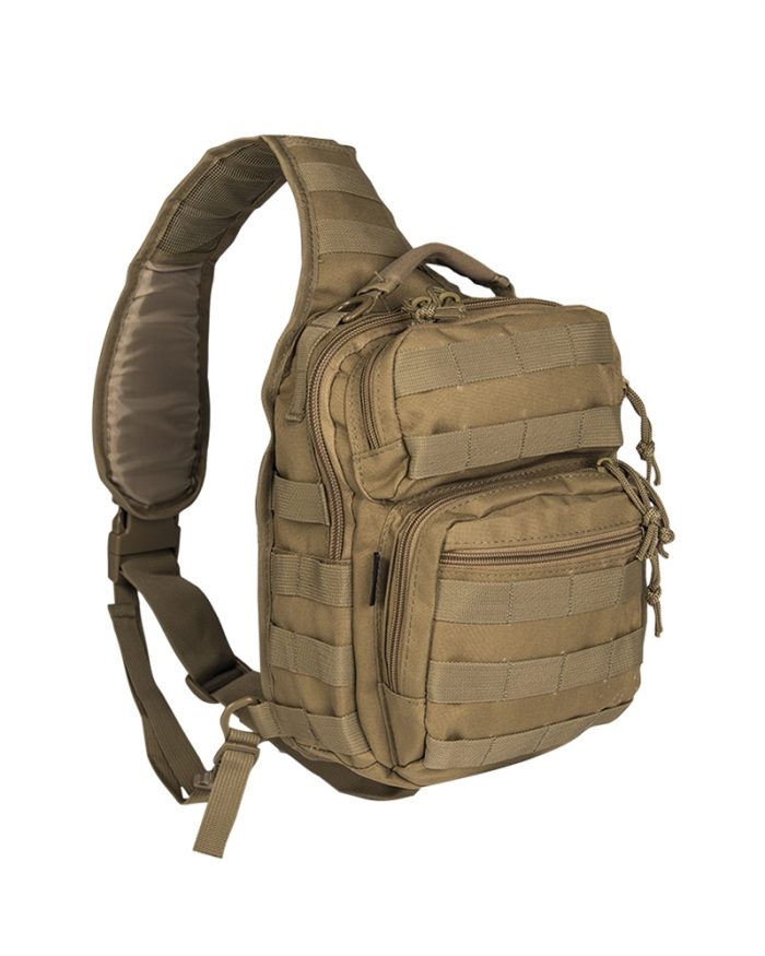 Ruksak, Assault Pack, One Strap, Mali, Coyote, Mil-tec Ruksak, Assault Pack, One Strap, Mali, Coyote, Mil-tec - Slika 1