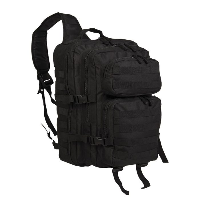 Ruksak, Assault Pack, One Strap, Veliki, Crni, Mil-Tec Ruksak, Assault Pack, One Strap, Veliki, Crni, Mil-Tec - Slika 1