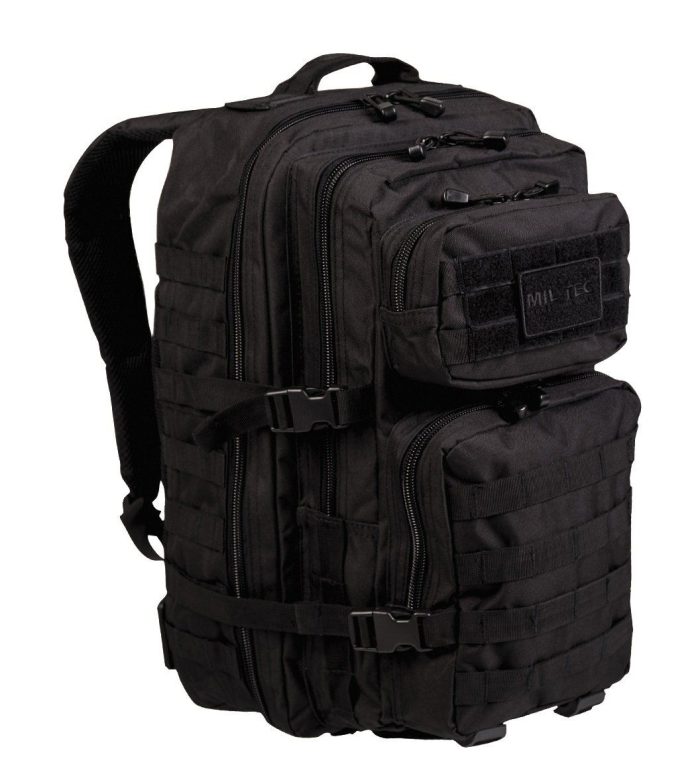 Ruksak, Assault Pack, Veliki, Crni, Mil-Tec Ruksak, Assault Pack, Veliki, Crni, Mil-Tec - Slika 1