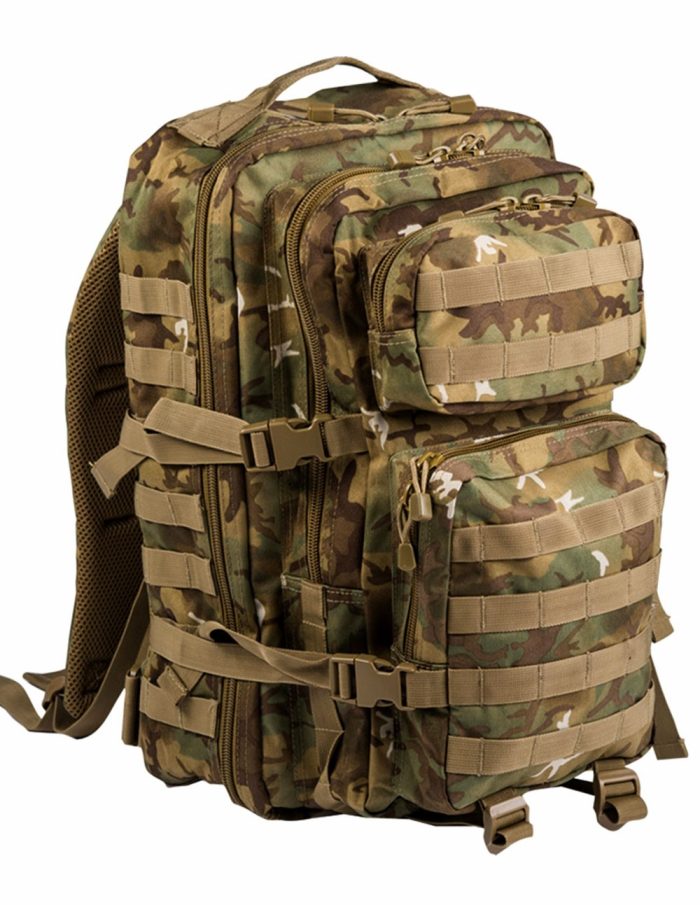 Ruksak, Assault Pack, Veliki, Woodland-Arid, Mil-Tec - Slika 1