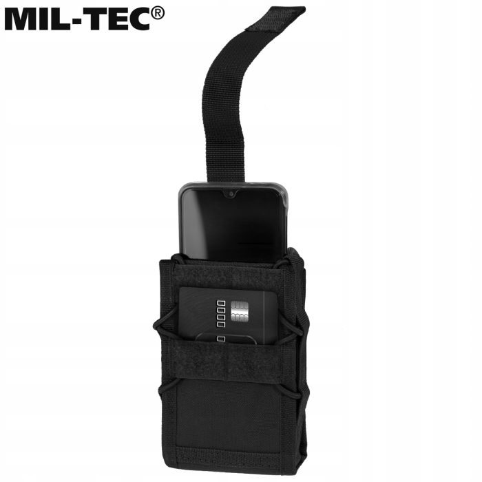 Torbica, Za Mobitel, Molle Crna, Mil-Tec3 Torbica, Za Mobitel, Molle Crna, Mil-Tec - Slika 1