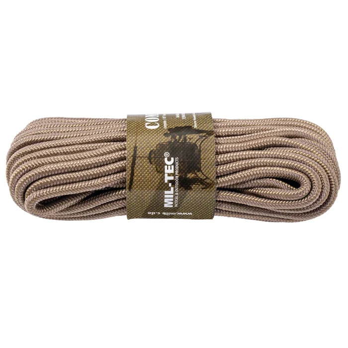 Uže, Commando, 5mm, 15m, Coyote, Mil-Tec2 Uže, Commando, 5mm, 15m, Coyote, Mil-Tec - Slika 2