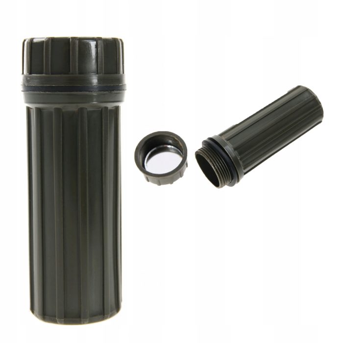 Wodoszczelne-Pudelko-na-ZAPALKI-POJEMNIK-Oliv Vodootporna, Plastična, Maslinasta, Kutija za Šibice, Mil-Tec - Slika 3