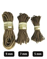 Uže, Commando, 5mm, 15m, Coyote, Mil-Tec
