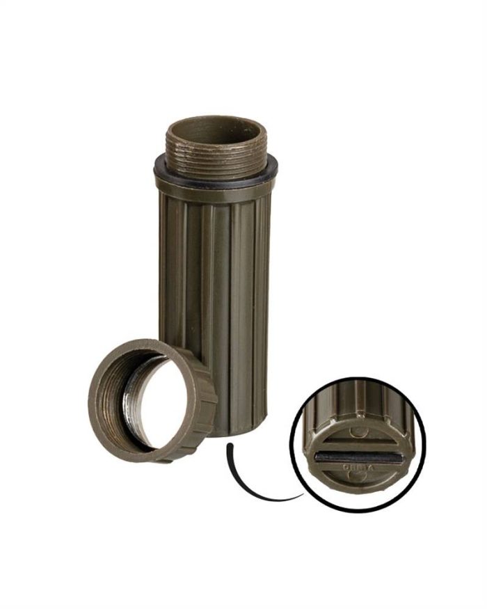 eng_pl_US-MATCHBOX-WATER-RESISTANT-OD-14809_2 Vodootporna, Plastična, Maslinasta, Kutija za Šibice, Mil-Tec - Slika 1