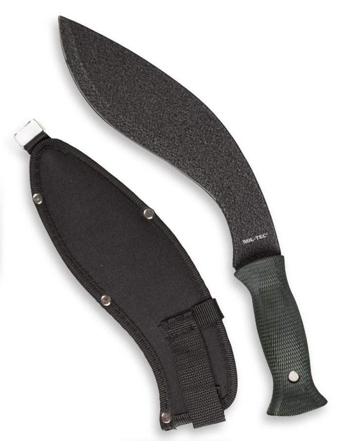 kukri-borbeni-nozmaceta-sturm-black Mačeta Kukri, Mil-Tec - Slika 1