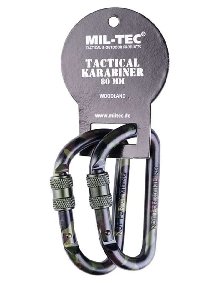 Woodland Tactical Karabiner, 80mm, Mil-Tec - Slika 1