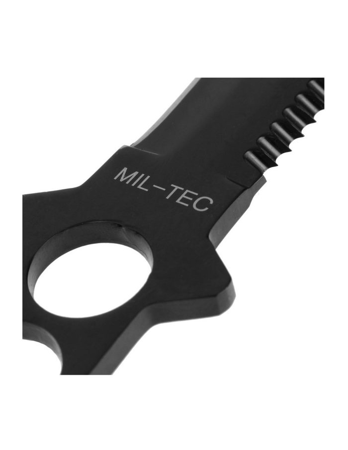 Nož, Nehrđajući za Ronioce, Crni, Mil-Tec - Slika 4