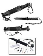 Nož Survival, Crni, Mil-Tec - Slika 2