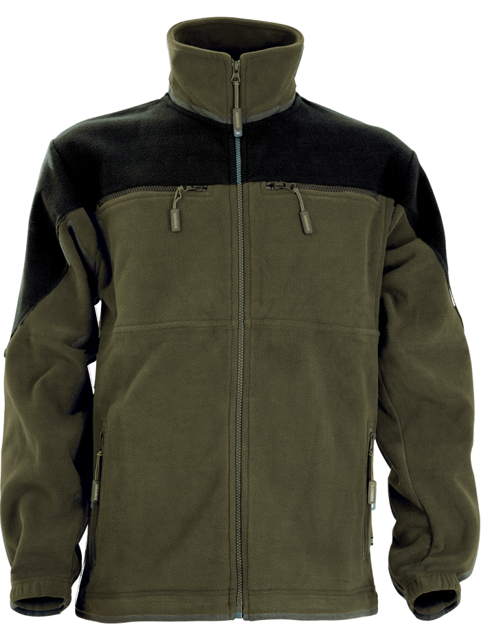 Jakna, Lovačka, Norel, Od Flisa, Zeleno/Crna, Banner - Slika 1