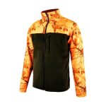 Jakna, Lovačka, Od Flisa, Camo Narančasta, Challenger - Slika 4