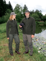 Jakna, Lovačka, Roban , Od Flisa, Zelena, Banner - Slika 2