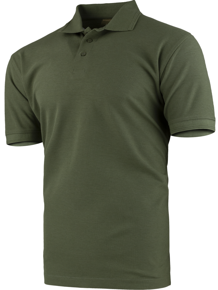 Majica, Polo, Hatol, Maslinasta, Banner - Slika 2