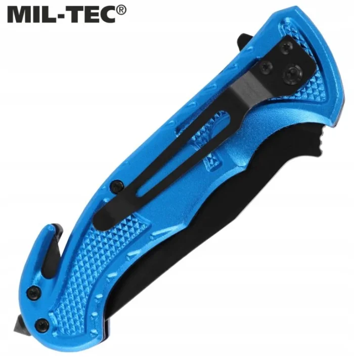 Nož, Auto, Rescue, Plavi, Mil-Tec - Slika 4