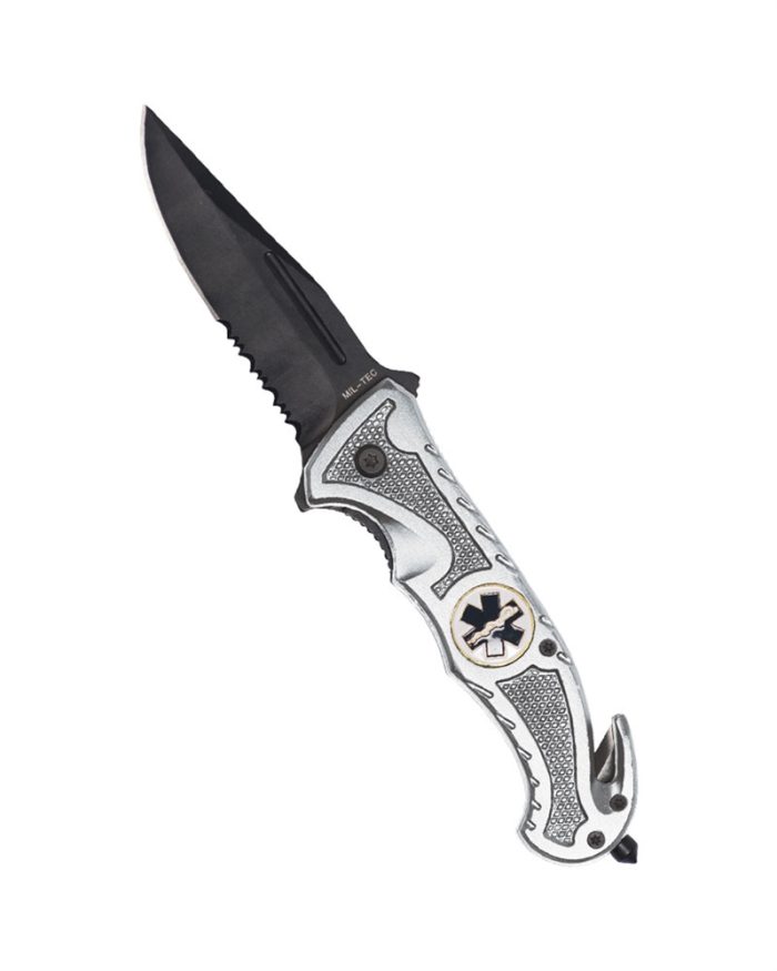 Nož, Auto, Rescue, Srebrni, Mil-Tec - Slika 1