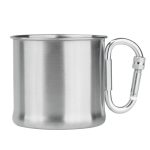 Šalica, Karabiner, 500 ML, Čelična, Mil-Tec - Slika 2