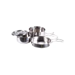 Set za Kuhanje, Inox, 4 Pcs, Mil-Tec