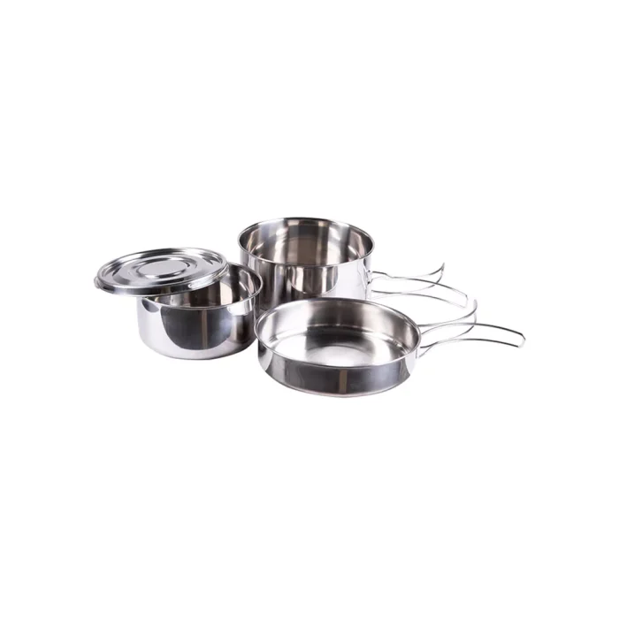 Set za Kuhanje, Inox, 4 Pcs, Mil-Tec - Slika 1