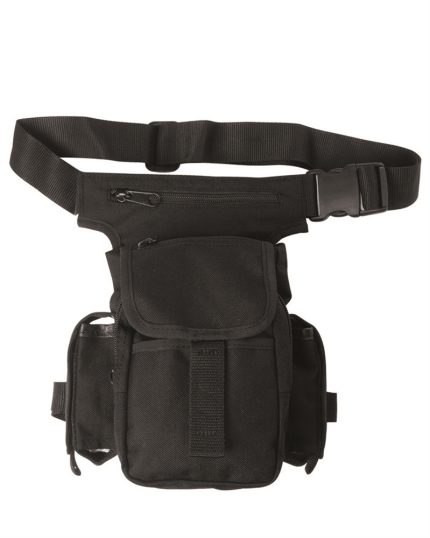 Torbica, Pojasna, Multipack, Crna, Mil-Tec