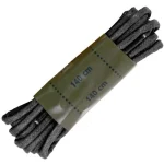 Vezice za Cipele, Premazane Voskom, 140 cm, Crne, Mil-Tec - Slika 2