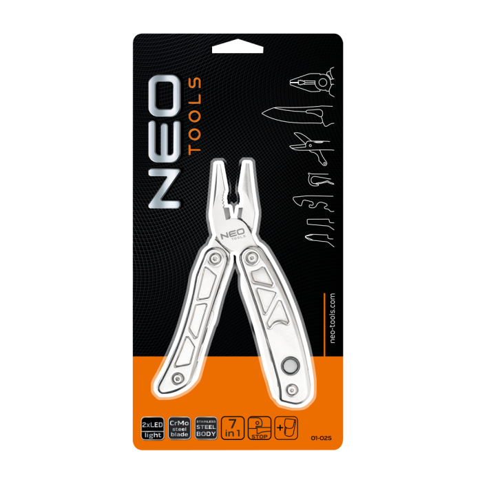 Alat, Multifunkcionalni, Kliješta, 7/1, Neo Tools - Slika 1