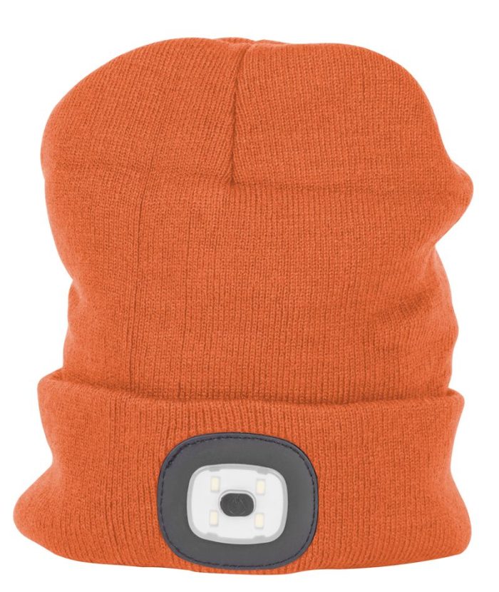 Kapa, S LED Svjetiljkom, 4 LED, Narančasta, Strend Pro Kapa, S LED Svjetiljkom, 4 LED, Narančasta, Strend Pro - Slika 1