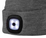 Kapa, S LED Svjetiljkom, 4 LED, Siva, Strend Pro - Slika 2