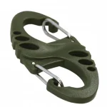 Karabiner, S - Hook, Tactical, Maslinasti, Mil-Tec - Slika 2
