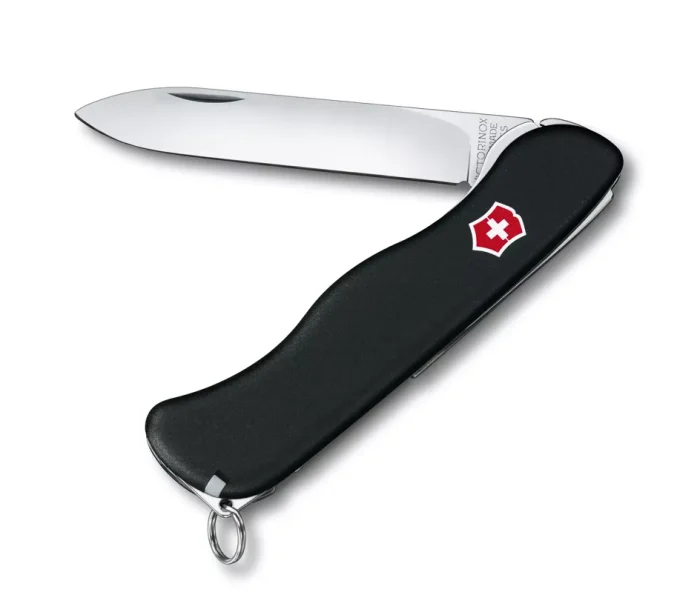 Nož, Lovački, Sentinel, Crni Preklopni, Victorinox Nož, Lovački, Sentinel, Crni Preklopni, Victorinox - Slika 1