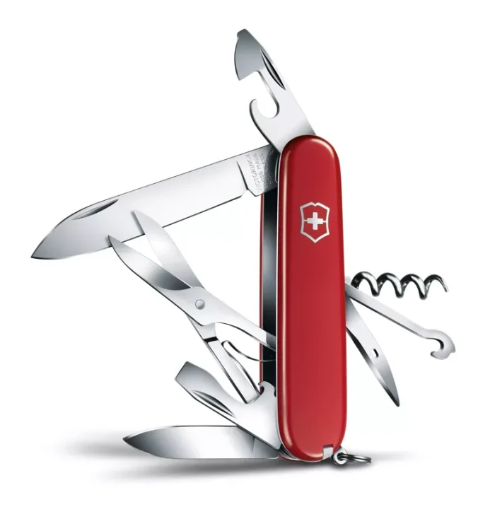 Nož, Višenamjenski, Climber, Crveni Preklopni, Victorinox4 Nož, Višenamjenski, Climber, Crveni Preklopni, Victorinox - Slika 4