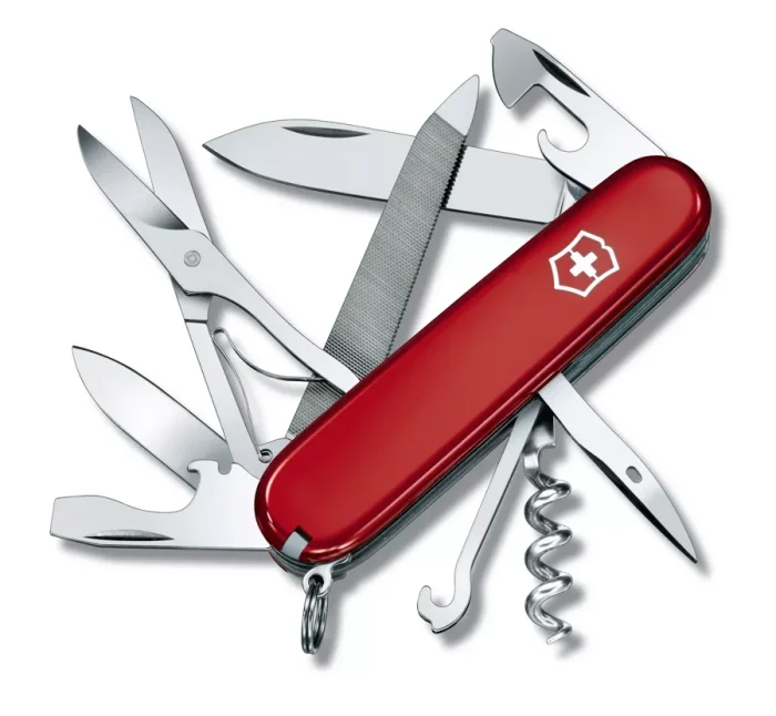 Nož, Višenamjenski, Mountainer, Crveni Preklopni, Victorinox, Nož, Višenamjenski, Mountainer, Crveni Preklopni, Victorinox - Slika 1