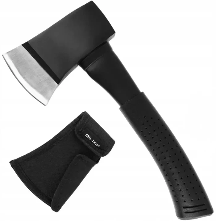 Sjekira, Željezna, Crna, S Futrolom, Mil-Tec - Slika 2