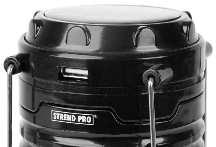 Lampa, Za Kampiranje, CL102, LED, 80 lm, 1200 mAh, efekt plamena, Solarno Punjenje, Strend Pro - Slika 4