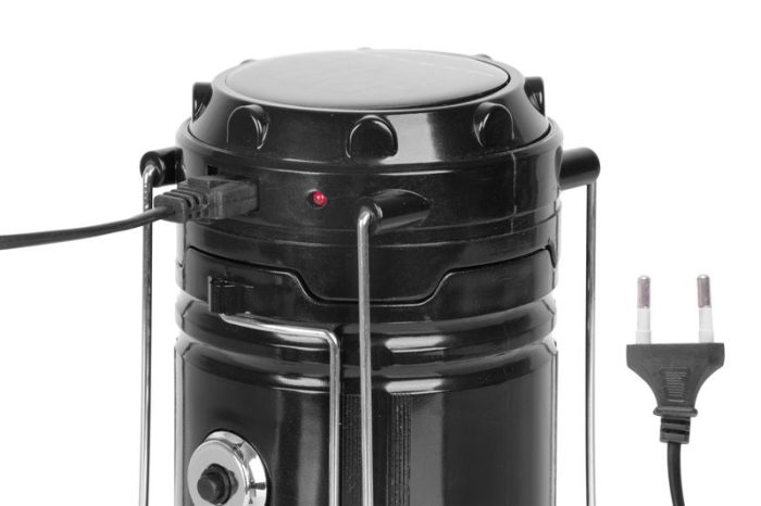 Lampa, Za Kampiranje, CL102, LED, 80 lm, 1200 mAh, efekt plamena, Solarno Punjenje, Strend Pro - Slika 8