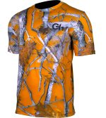Majica, Lovačka, Kratkih Rukava, Camo Narančasta, Challenger