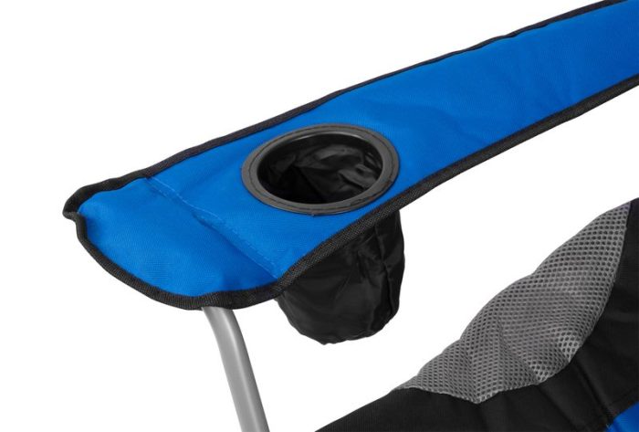 Stolica, Za Kampiranje, Plava, Sklopiva, 80x50x105 cm, Strend Pro2 Stolica, Za Kampiranje, Plava, Sklopiva, 80x50x105 cm, Strend Pro - Slika 2