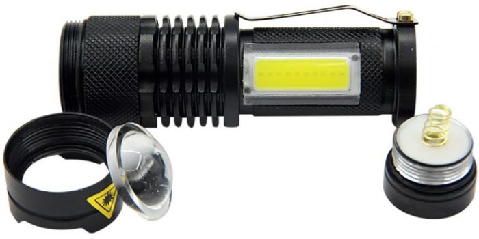 Svjetiljka, NX1040, 3 W, 70+65 lm, sa bočnim svjetlom, Zoom, 1xAA, Strend Pro2 Svjetiljka, NX1040, 3 W, 70+65 lm, sa bočnim svjetlom, Zoom, 1xAA, Strend Pro - Slika 2