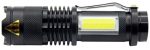 Svjetiljka, NX1040, 3 W, 70+65 lm, sa bočnim svjetlom, Zoom, 1xAA, Strend Pro - Slika 3