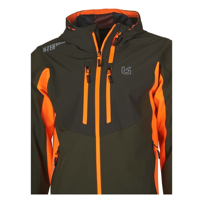Jakna, Lovačka, Lagana, Softshell, Narančasta, Univers - Slika 6