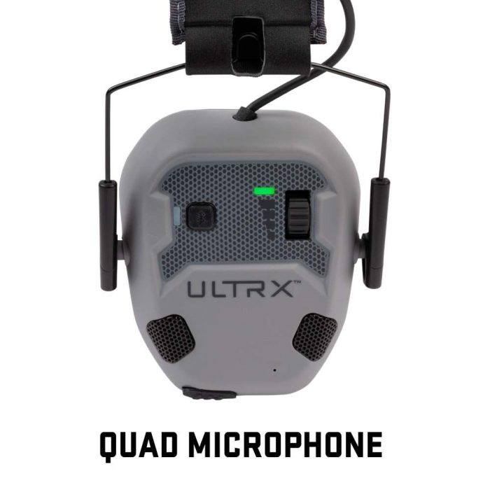 Štitnici za Uši, Elektronički, Aktivni, Bluetooth, ULTRX, Siva, Allen Company - Slika 7