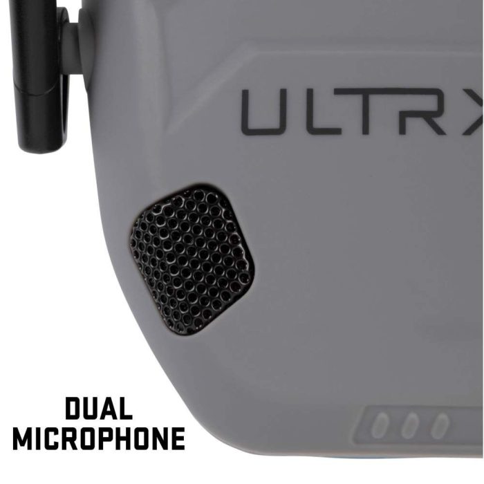 Štitnici za Uši, Elektronički, Aktivni, ULTRX Bionic, Cement Siva, Allen Company - Slika 13