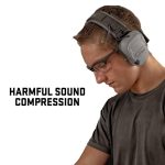 Štitnici za Uši, Elektronički, Aktivni, ULTRX Bionic, Cement Siva, Allen Company - Slika 14