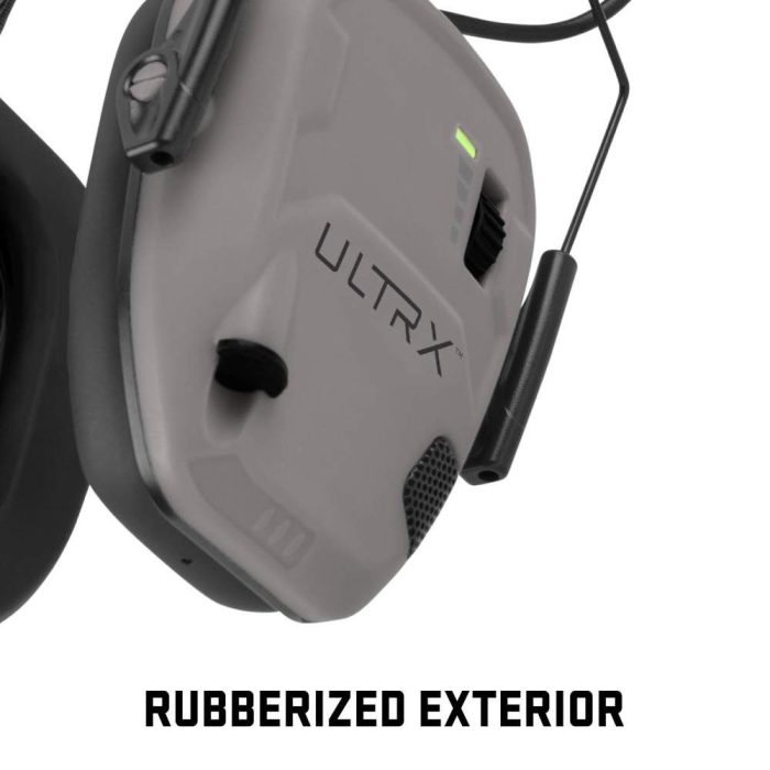 Štitnici za Uši, Elektronički, Aktivni, ULTRX Bionic, Cement Siva, Allen Company - Slika 15
